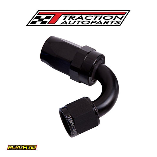 -8 an Taper Series 120 Degree Hose End Black