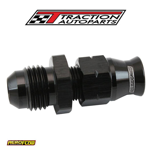 1/4" Hard Line To -6 an Male Adapter Black W/ Olive