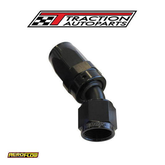-20 an Taper Series 30 Degree Hose End Black