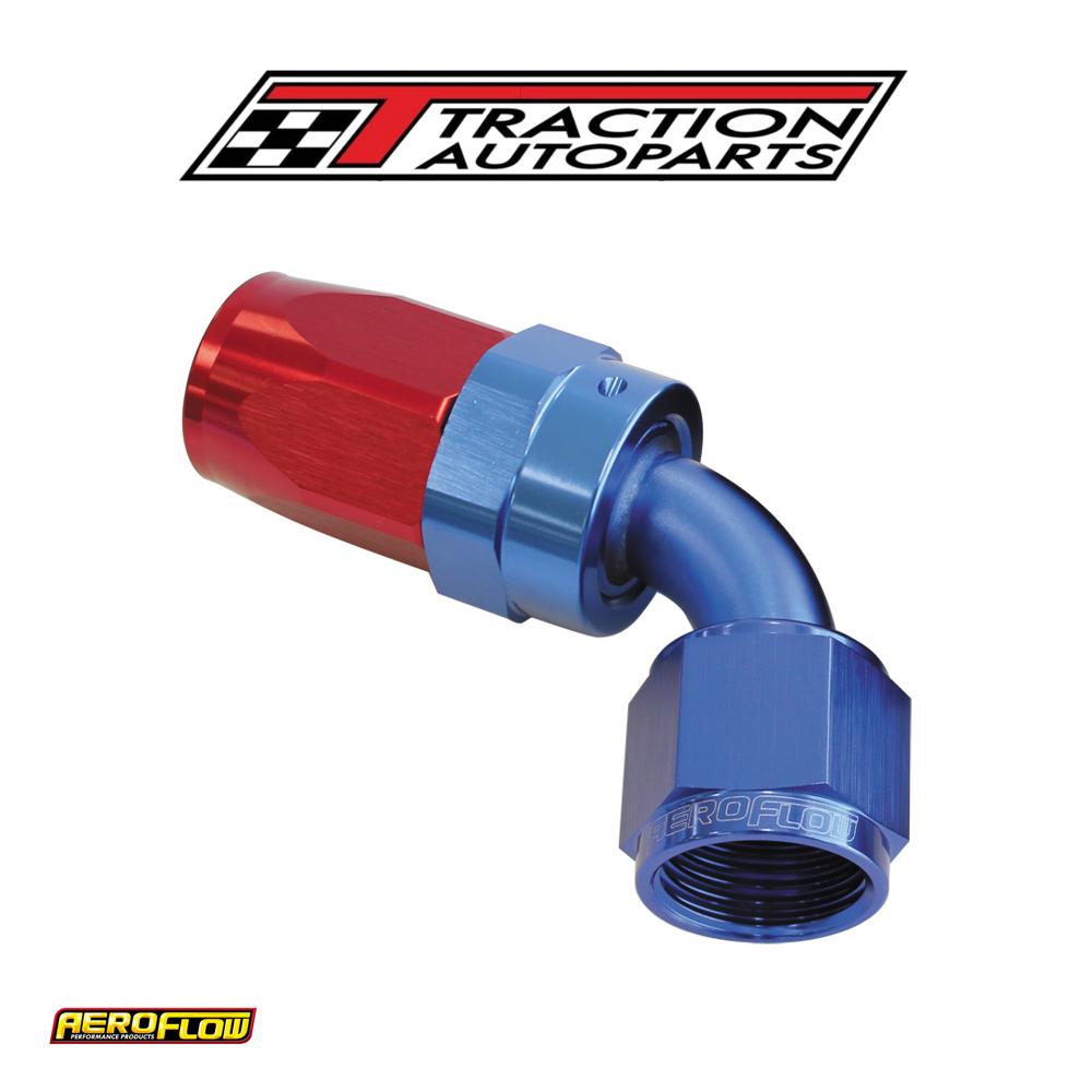 -4 an Taper Series 60 Degree Hose End Blue