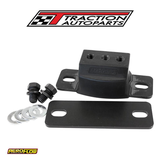 Gm Locking Transmission Mount Th 400 Th 350 Powerglide Black Gearbox Aeroflow- Af 1210-1000