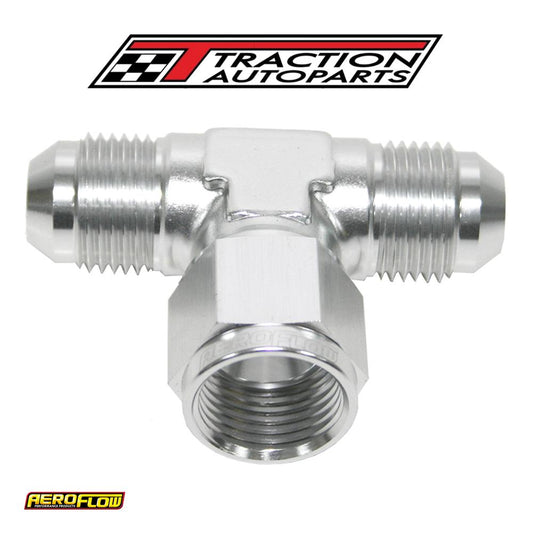 An Tee -12 an Female Ut Silver Swivel Nut On Side