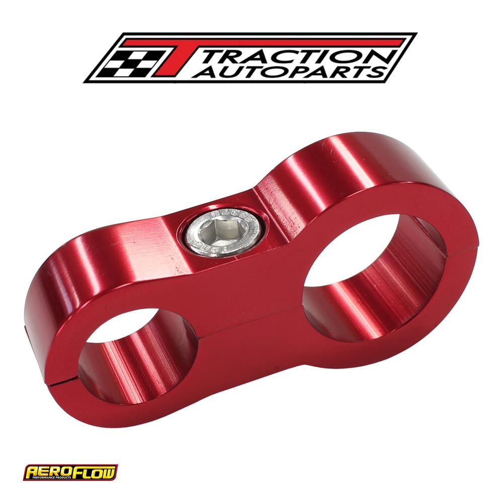 Stepped Billet Dual Hose Separators -6 & -10 Braid