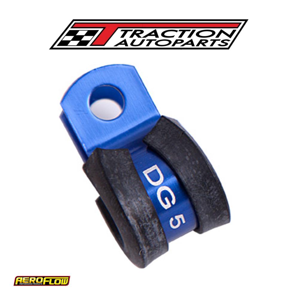 Cushioned P Clamps -10 an 5 pk Blue 15.8 mm ID Or 5/8" ID