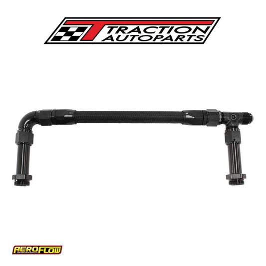 Holley Dual Inlet -8 an 4500 Black Suit Dominator Carbs