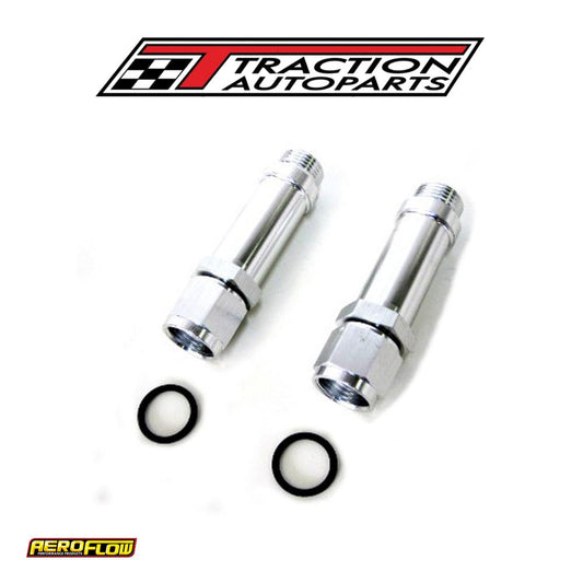 -8 an Female To Holley Ultra Hpsilver Swivel Nut (pair) -8 orb