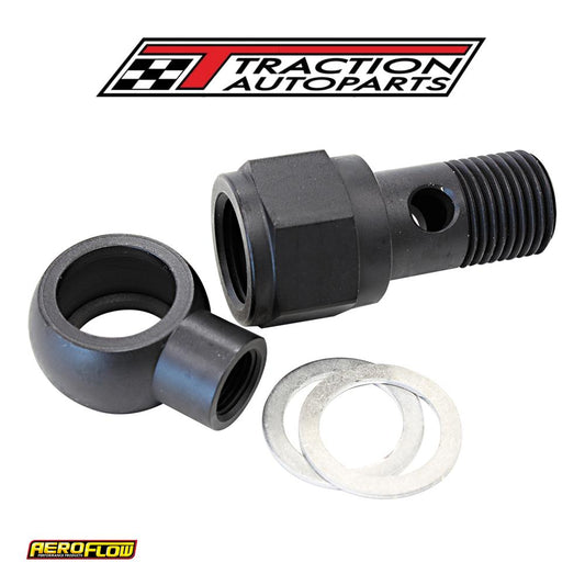 Ls Chevy Oil Pressure Adapter Allows 1/8" Npt Aux Port Steel