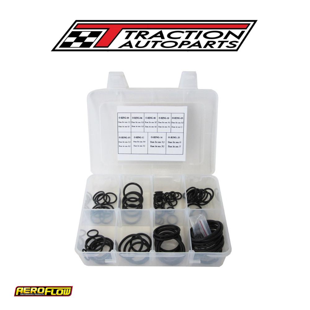 Viton O-rings -3 To -20 an Pk 10 Of Each In Plastic Case