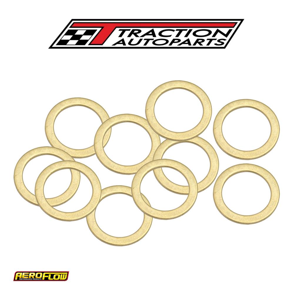 Brass Crush Washer Metric M 16 16 mm ID Suit M 16 Thread 10 Pac