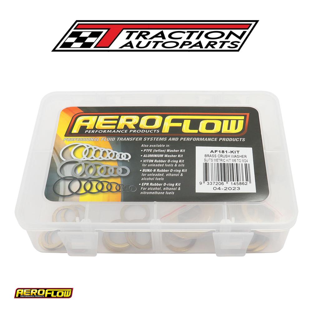 Brass Crush Washer Metric Kit Sizes Include M 6 To M 24