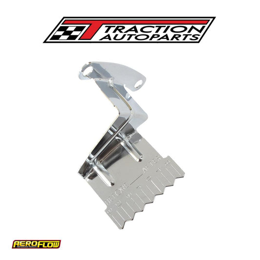 Sb Chev Timing Pointer Tab Chrome 6" 7" & 8" Balancer Sbc Aeroflow 1827-2001