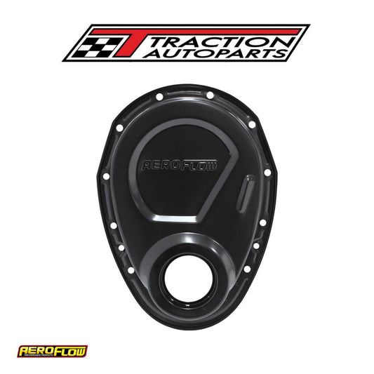 Sb Chev Timing Cover Black Gaskets Bolts & Seal