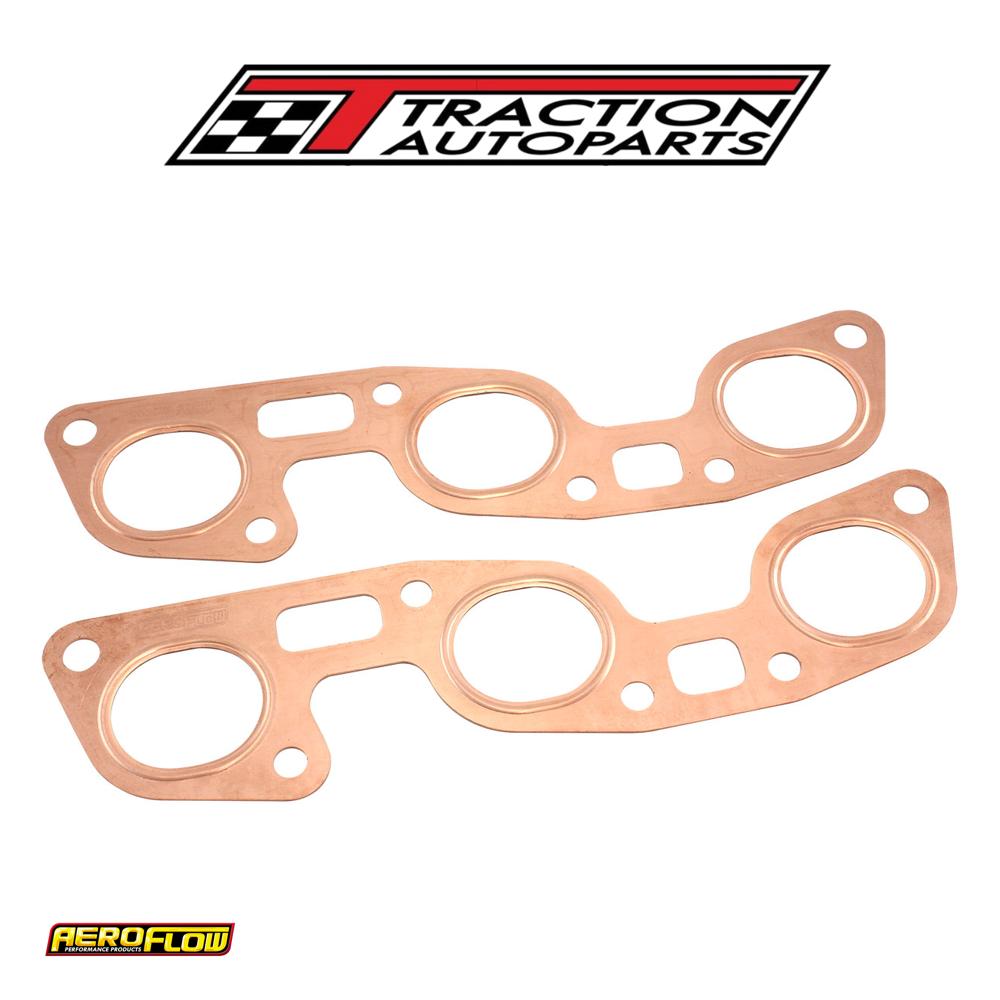 Nissan Rb 26 Exhaust Gasket Copper Embossed Skyline 2 Piec
