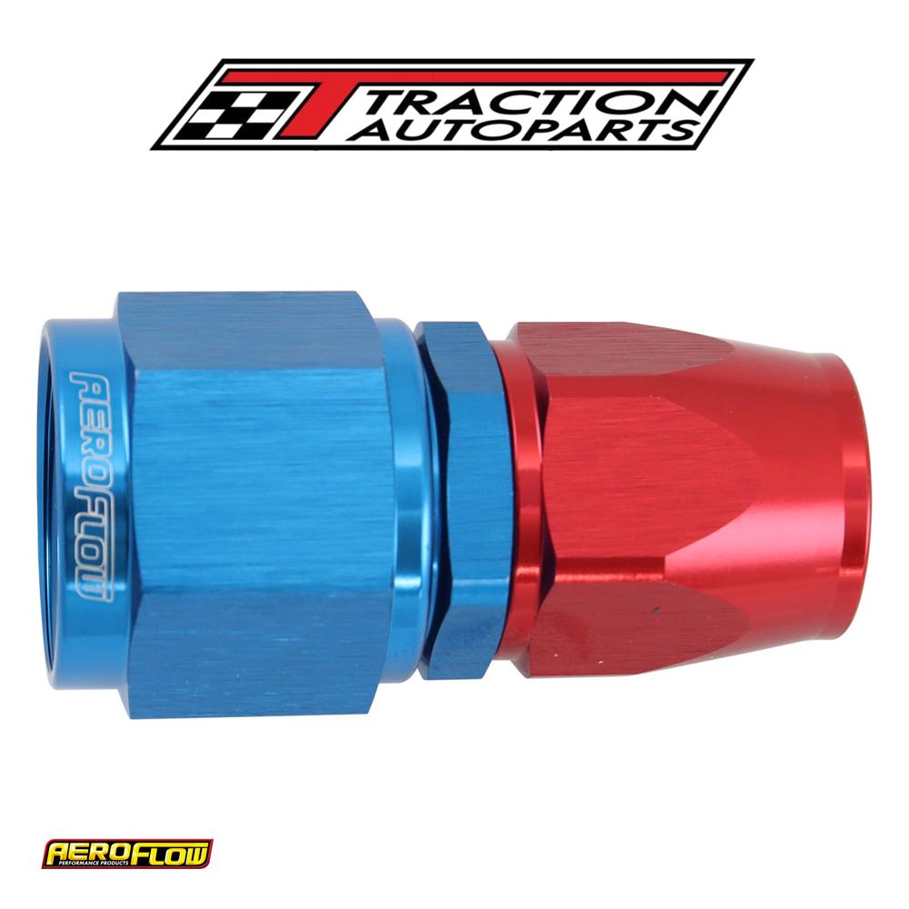 Stepped Straight End -8 Hose To -10 an Reducer Hose End Blueteflon Af 201-08-10 d