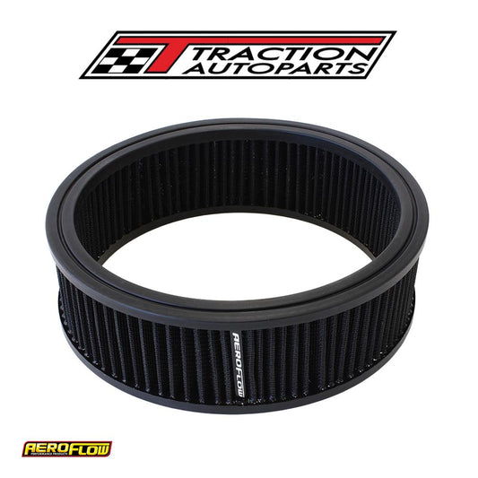 Round Air Filter 9" X 2-3/4" Washable Cotton Element