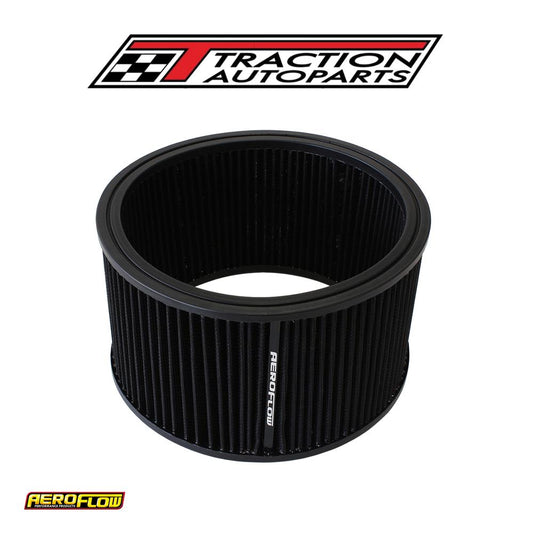 Round Air Filter 9" X 5" Washable Cotton Element