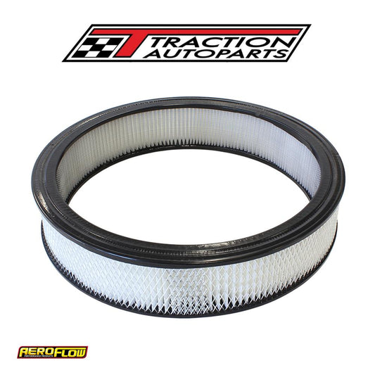 Round Air Filter 14" X 3" A 133 Equiv Paper Element