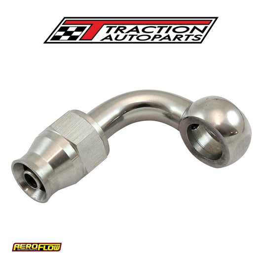 -4 90 Deg Bend Banjo Eye Size 3/8