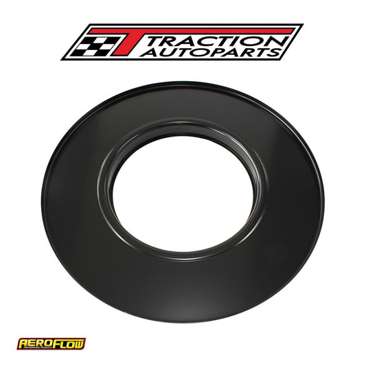 14" Air Cleaner Base Only Flat Base Black 7-5/16"