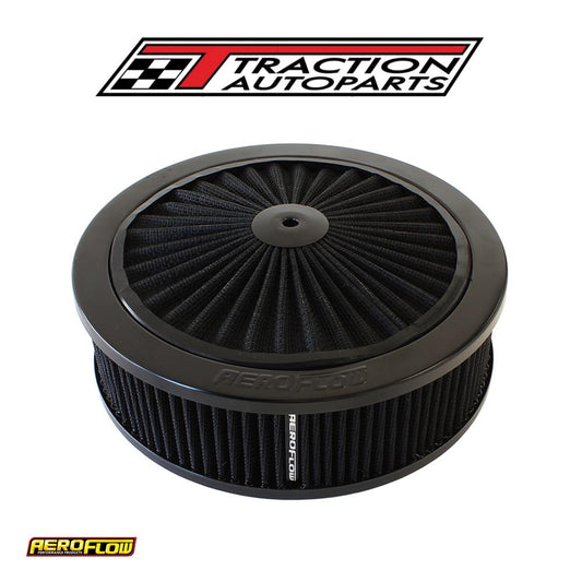 9" X 2-3/4" Full Flow Assembl 5-1/8" Neck, Black, Cotton