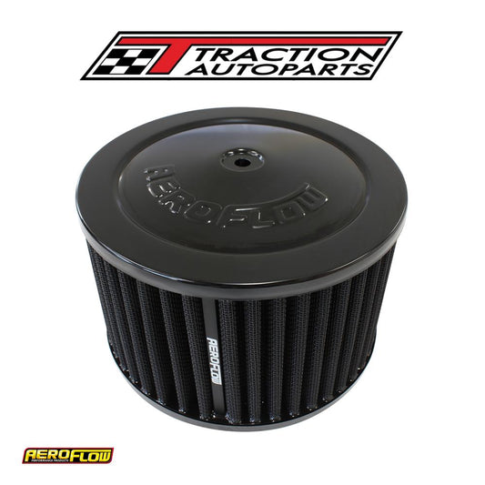 6-3/8" X 4" Air Cleaner Assy 5-1/8" Neck, Black, Cotton