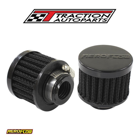 3/4" Univ Clamp On Filter 2" O.d,1-1/2" H,black Top