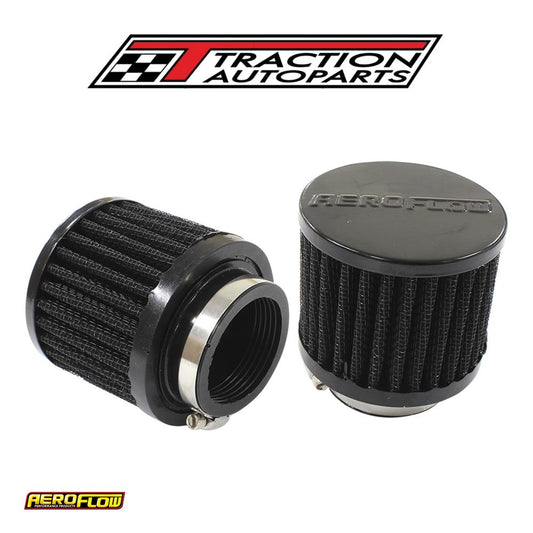 1-3/4" Univ Clamp On Filter 3" O.d,2-1/2" H, Black Top