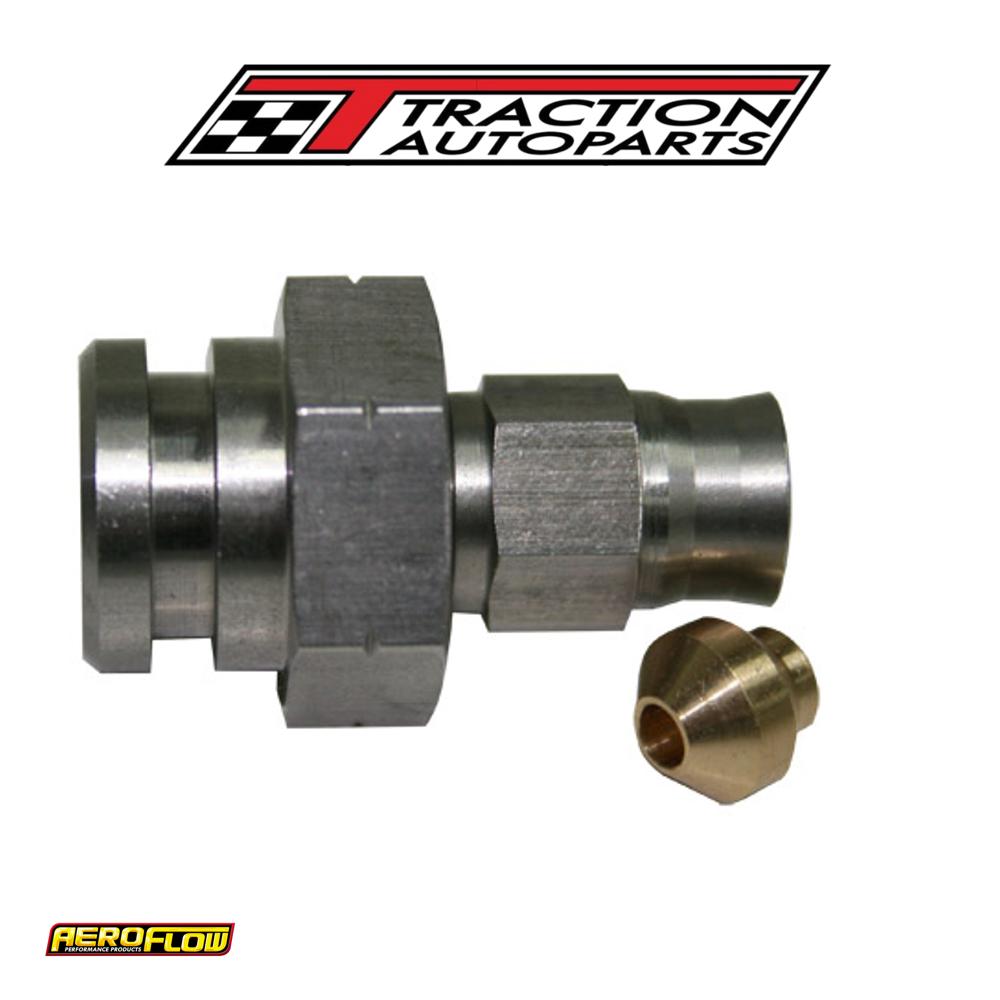 Female Inverted Flare 17 mm Hexwith Ret Clip Recess M 10 X 1.5