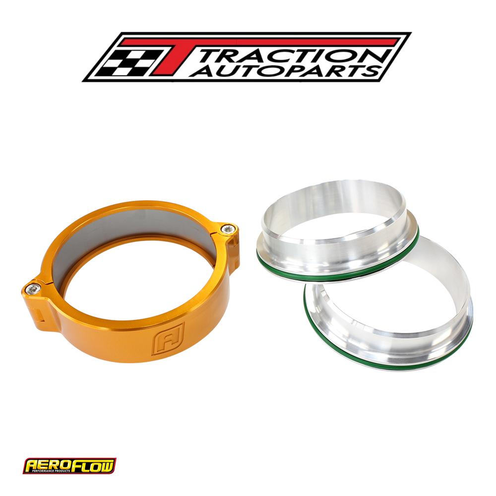 4.0" Billet Intercooler Clamps stainless Steel Gold Clamp