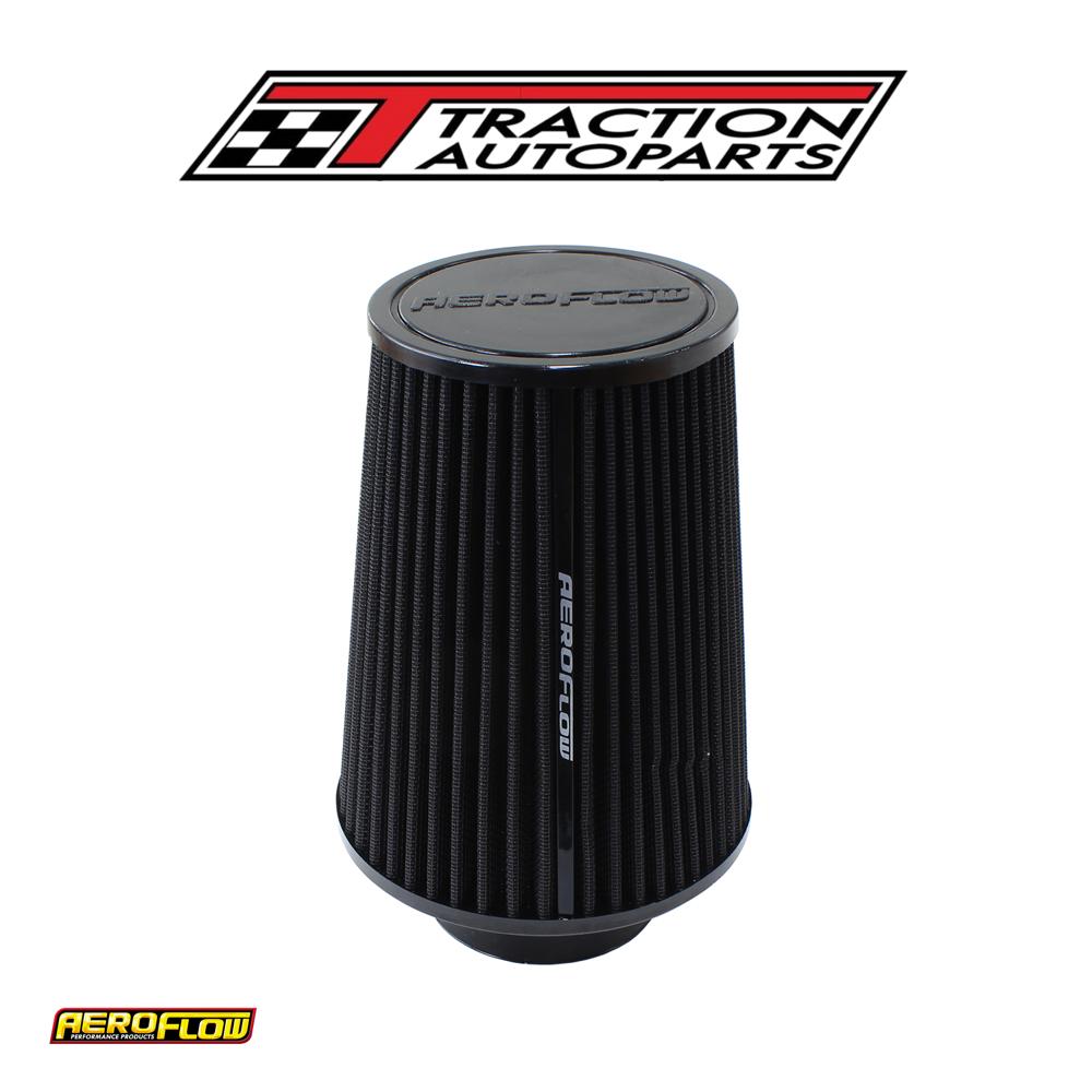 3 Clamp-on Tapered Filter 4.6" 6 O.d, 7.5 High Black Cot