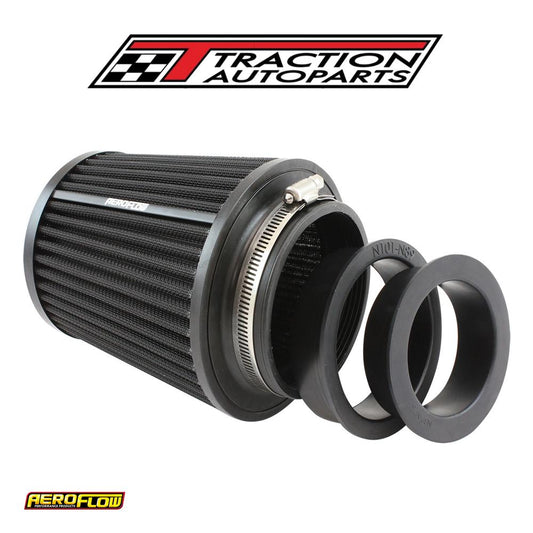 Universal Flange Clamp On Tapered Filter 6"/4.7" OD 5.5"high Black - Af 2711-1001