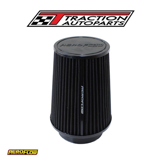 4" Clamp-on Round Filter 5.9 O.d, 7.3 High Black Cotton