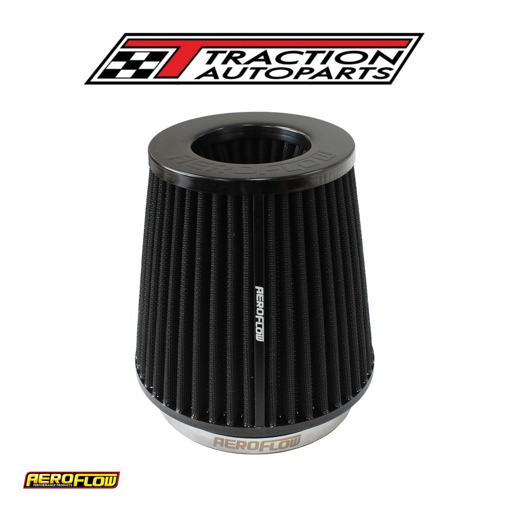 5" Clamp-on Inv Tapered Filter 4.5 / 6.5 O.d, 6" H Black