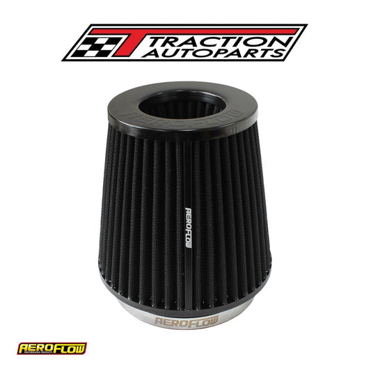 5" Clamp-on Inv Tapered Filter 4.5 / 6.5 O.d, 6" H Black