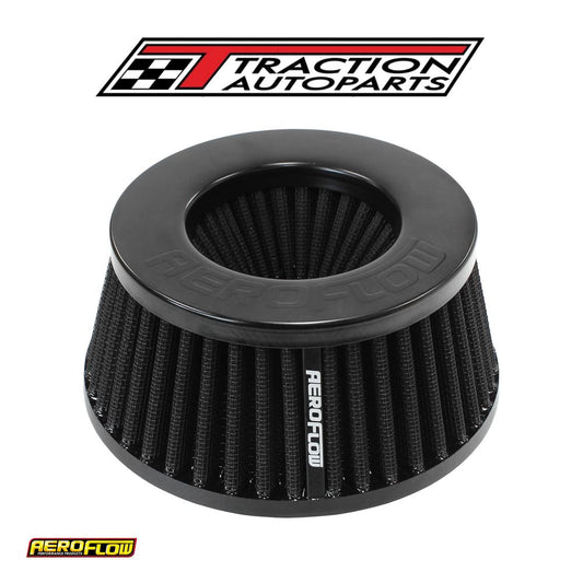 3" Inverted Tapered Filter 5.25-6 O.d, 2.55" High Black