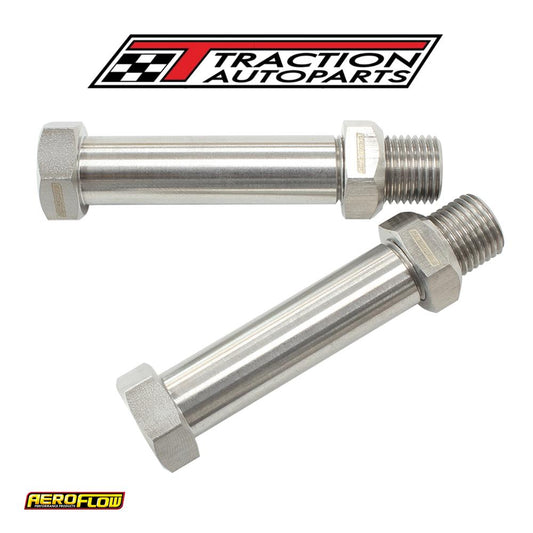 SS 2-3/8" Thru Frame With 2 xm 10 X 1.0 Female Threa