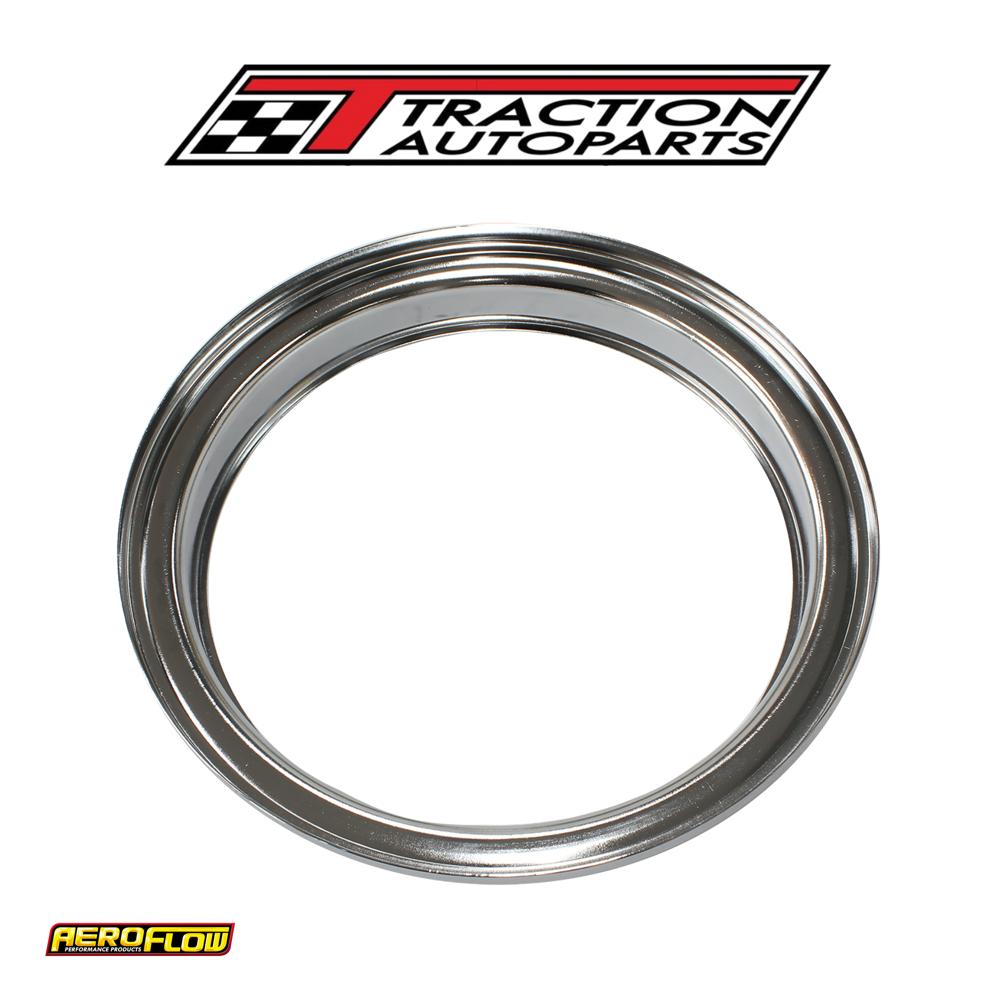 9" Air Cleaner Base Only Flat Base Chrome 7-5/16"