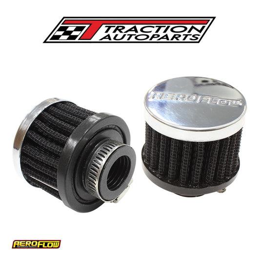 3/4" Univ Clamp On Filter 2" O.d,1-1/2" H,chrome Top