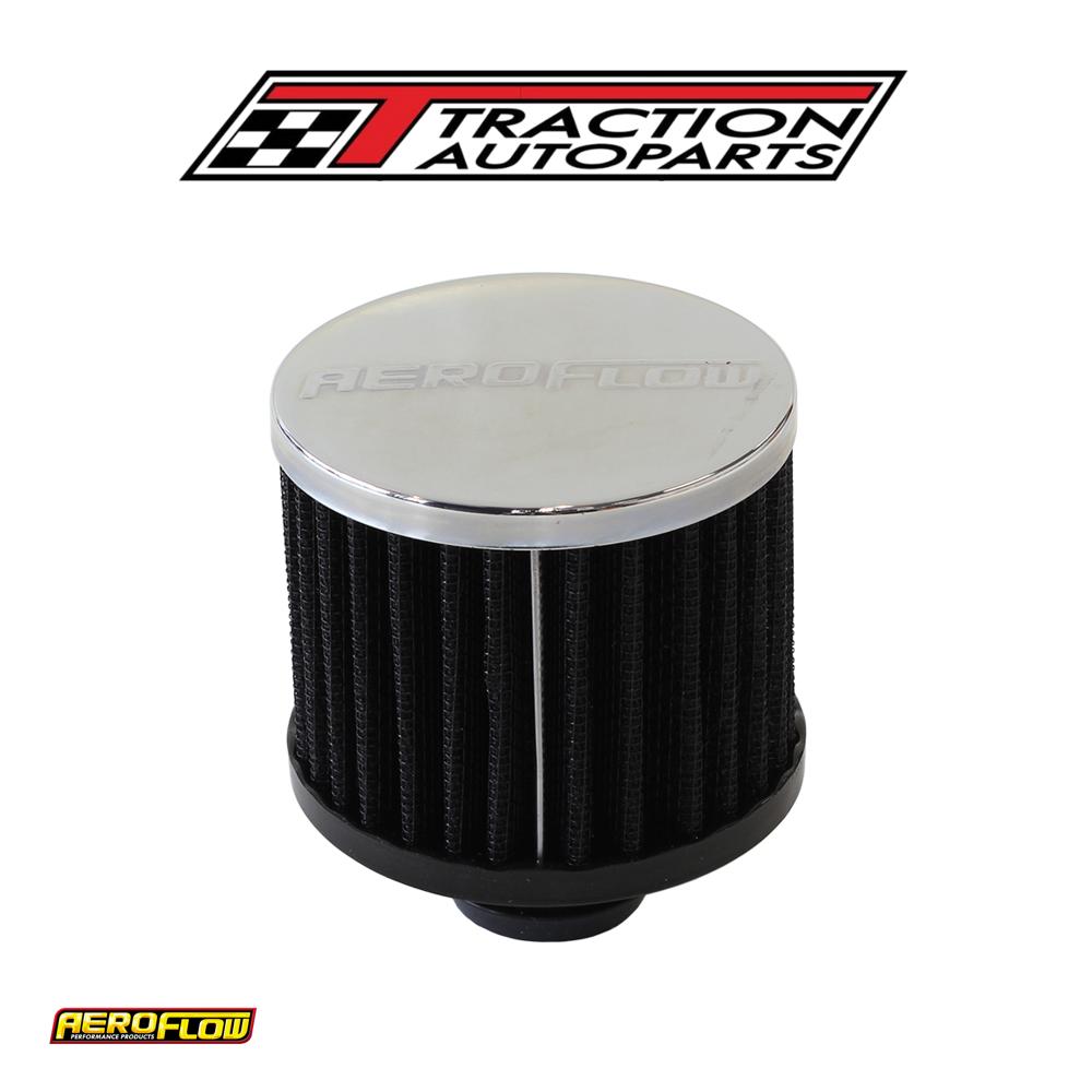 1-3/8" Univ Clamp On Filter 3" O.d,2-1/2" H,chrome Top