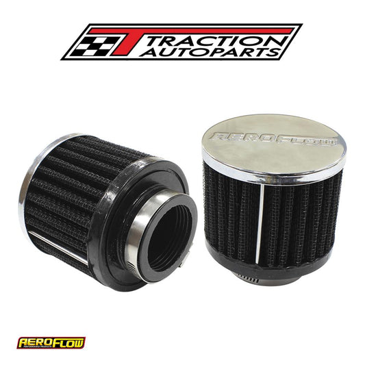 1-1/2" Univ Clamp On Filter 3" O.d,2-1/2" H,chrome Top