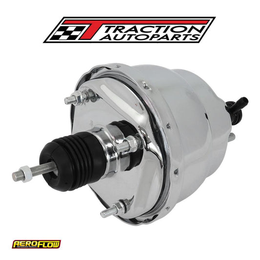 Gm Brake Booster 7" Chrome Dual Diaphram