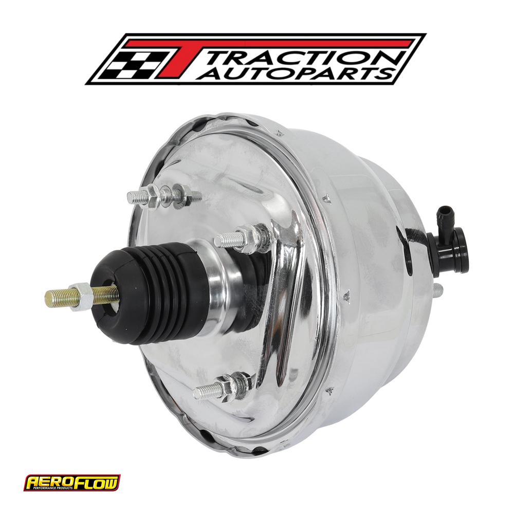 Gm Brake Booster 8" Chrome Dual Diaphram