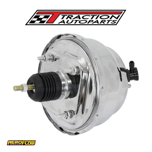 Gm Brake Booster 8" Chrome Dual Diaphram