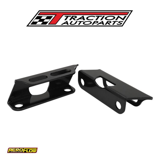 Brake Booster Mounting Bracket horizontal Black Steel