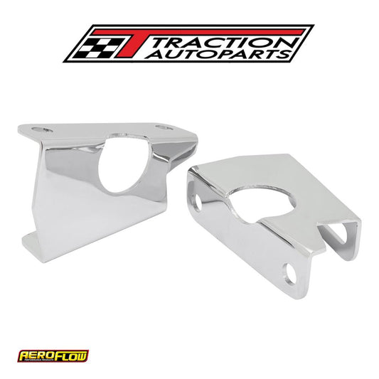 Brake Booster Mounting Bracket angled Chrome Steel