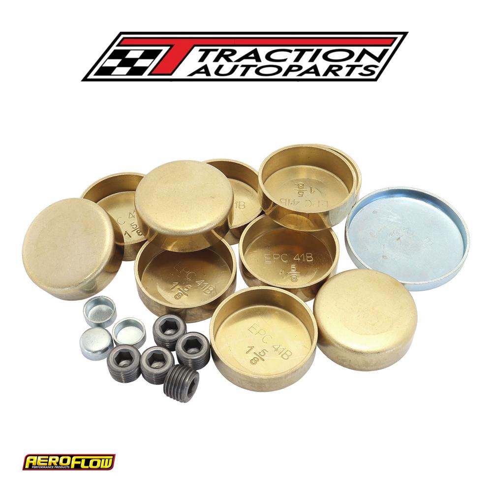 Sbc 350 400 Welsh Plug Kit Chevy Sb Brass