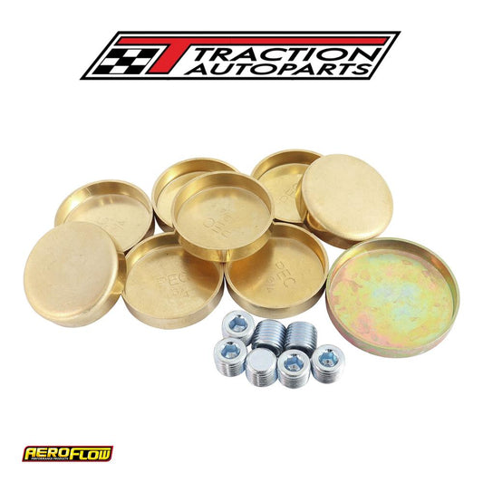 Bbc 454 Welsh Plug Kit Chevy Bb Brass