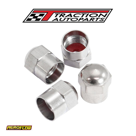 Replacement Valve Caps For All Valve Stem Chrome 4 Pack