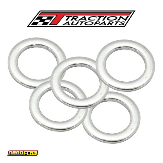 Standard Wheel Nut Washer Chrom 1.060 OD 0.695 ID 5 Pack