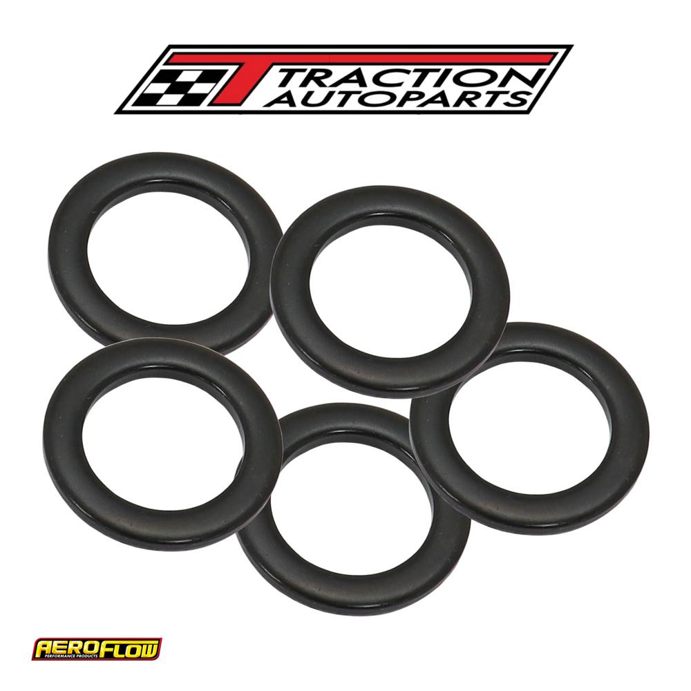 Standard Wheel Nut Washer Black 1.060 OD 0.695 ID 5 Pack